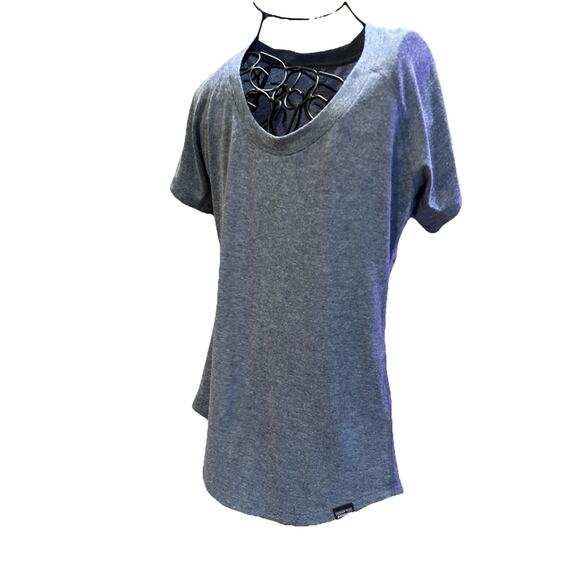 PATAGONIA Capilene Cool Trail Short Sleeve Shirt Women's Size XS Light Blue - Picture 1 of 4